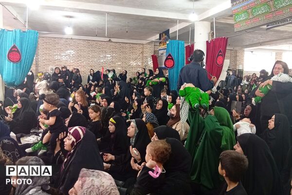 همایش شیرخوارگان حسینی در حسینیه النبی(ص) یاسوج