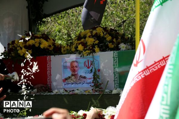 مراسم تشییع امیر سپهبد شهید سید عبدالرحیم موسوی در قم