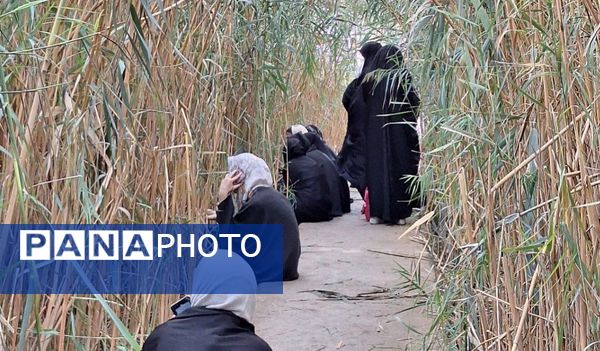 اعزام دانش‌آموزان جزیره هرمز به اردوی راهیان نور
