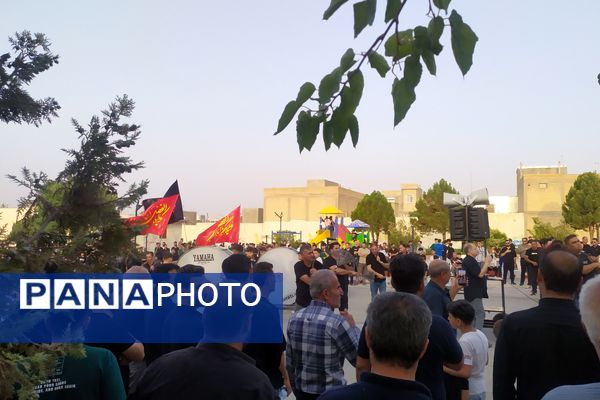 شور عزای  تاسوعای حسینی در لپویی 