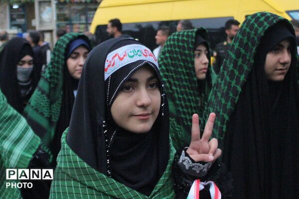 رزمایش اقتدار جان فدای دختران شهرستان ملارد