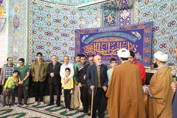 اعتکاف دانش‌آموزی در مسجد زینب کبری (س) تهران