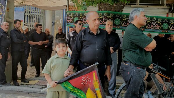 حضور قشر نوجوان و جوان در عزاداری تاسوعای حسینی