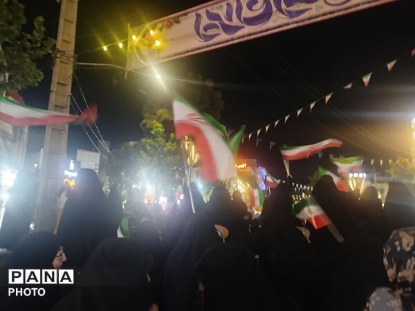 برپایی نماز استغاثه در تجمعات شبانه رجایی شهر کرج