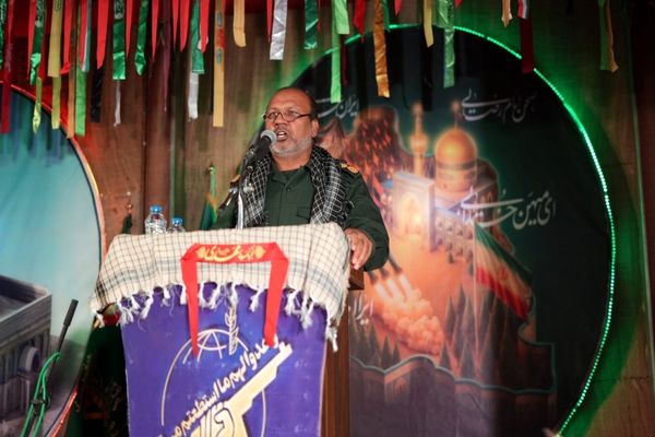 یادواره شهدای شهرستان قلعه‌گنج و ششمین سالگرد شهادت حاج‌قاسم سلیمانی