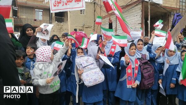 راهپیمایی روز جهانی قدس در شهر بار نیشابور