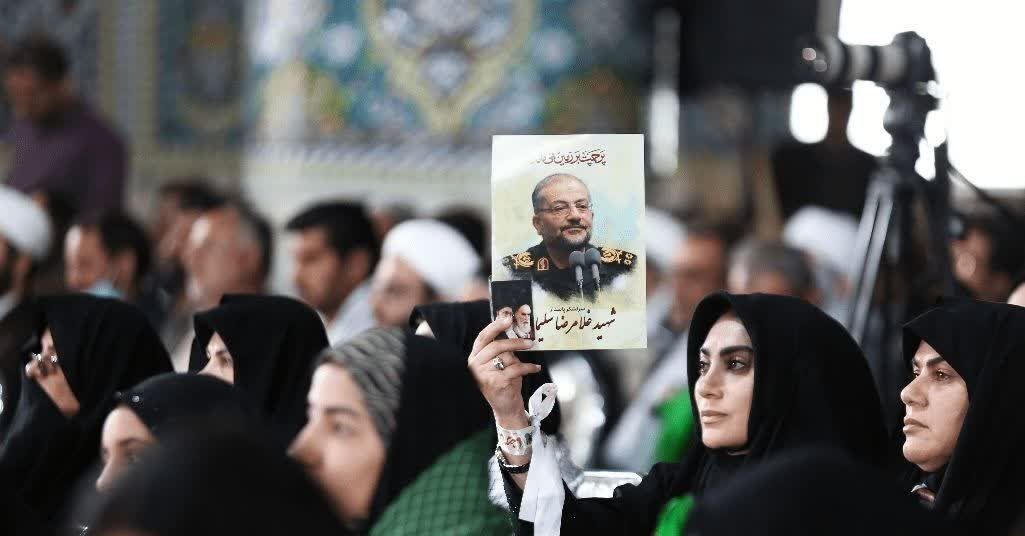 اربعین دو لاله سرخ در فارسان