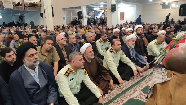 سومین روز پرواز شهید میثم علیخواه؛ وداع مردم با جوانی از جنس ایمان
