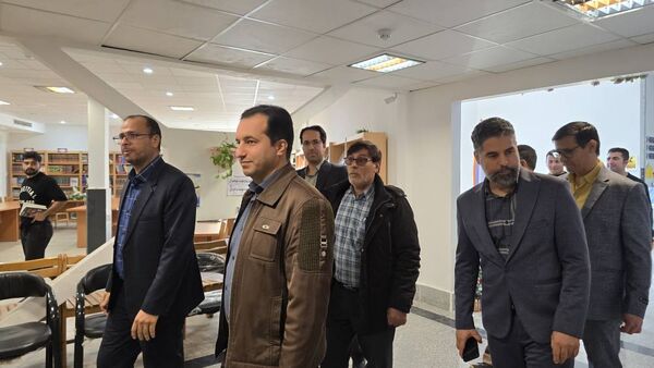 بازدید مدیر کل کتابخانه های عمومی استان خراسان شمالی از کتابخانه شهید بهشتی آشخانه 