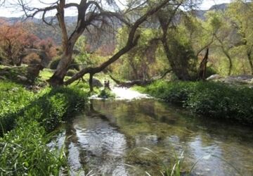  روستای خرقه با طبیعت سرسبز و آبشار و رودخانه هایش جاذبه گردشگری فیروزآباد فارس