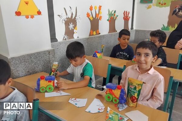 کلاس های آمادگی کوتاه مدت ویژه نو آموزان باز مانده از آموزش پیش دبستانی در مدرسه ابن سینای پردیس