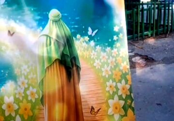 دانش‌آموزان فرزانگان ولادت حضرت ولی‌عصر(عج) را در بوستان ملت جشن گرفتند