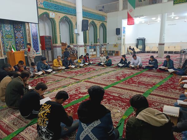 محفل انس با قرآن کریم در کاشمر 