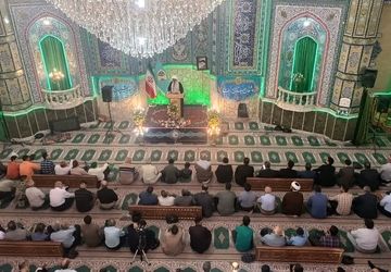 برگزاری نماز جمعه در شهرستان ورامین