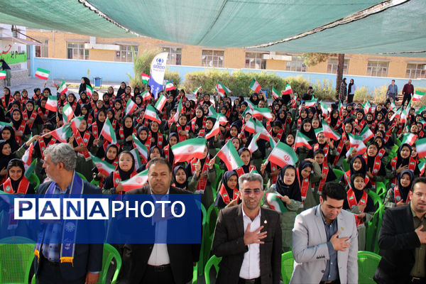 آیین جشن عاطفه‌ها در دبستان ولایت سمنان 