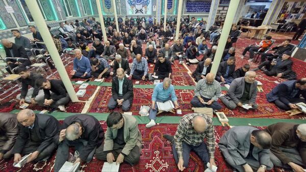 مراسم شب قدر ۱۹ رمضان در اهر 