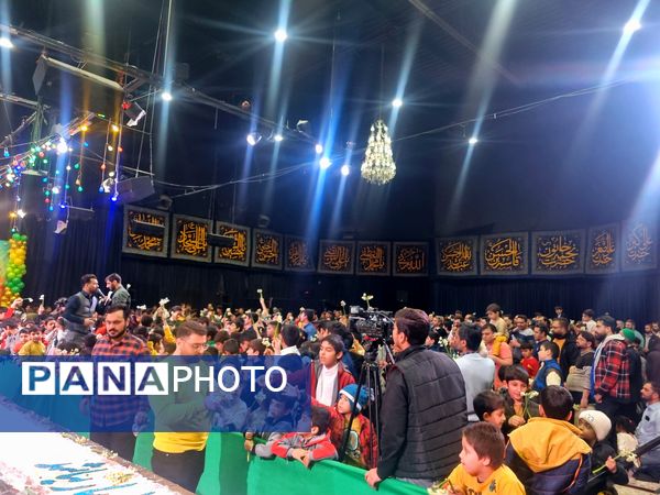 جشن بزرگ نیمه شعبان به همت هیات شباب الرضا در مشهد
