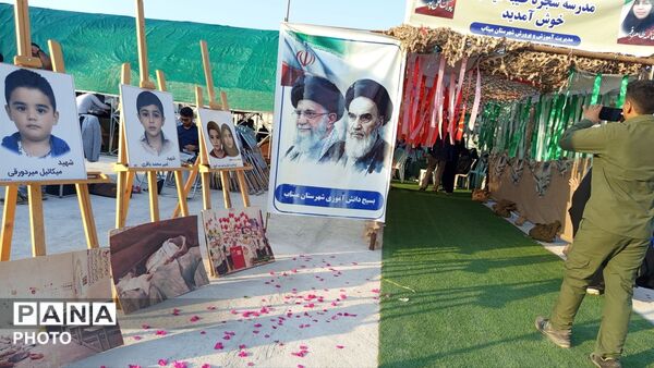 زنگ مهر و مقاومت در میناب با یاد شهدای «شجره طیبه» 