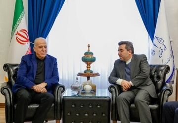 دیدار رئیس اتاق بازرگانی ایران و چین با رئیس سازمان ثبت اسناد و املاک