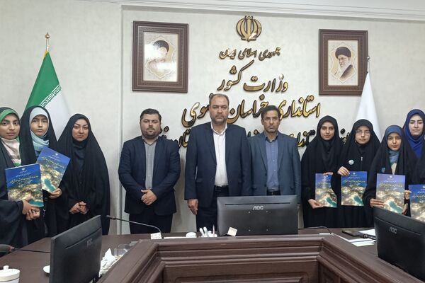 نشست بر خط قرارگاه‌های میدان 14صفر 3 با استاندار خراسان رضوی در فرمانداری نیشابور