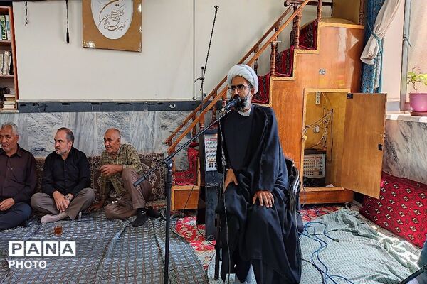 هئیت عزاداری مسجد جامع شهربار نیشابور در روز تاسوعای حسینی 