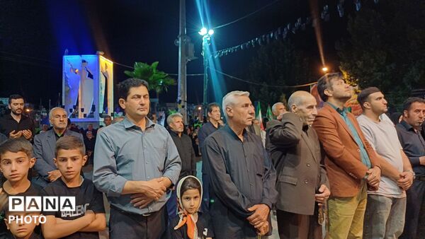 خروش حسینیان در کوهدشت؛ طنین سوگ در میدان امام خمینی(ره)
