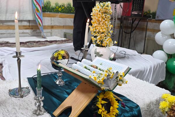 جشن میلاد با سعادت حضرت مهدی موعود(ع)در دبستان حاج همت بهارستان ۲