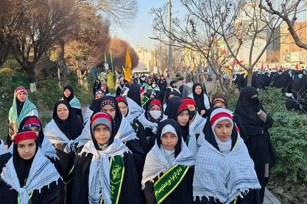 رزمایش ۱۱۰ هزار نفری راهیان قدس در تهران