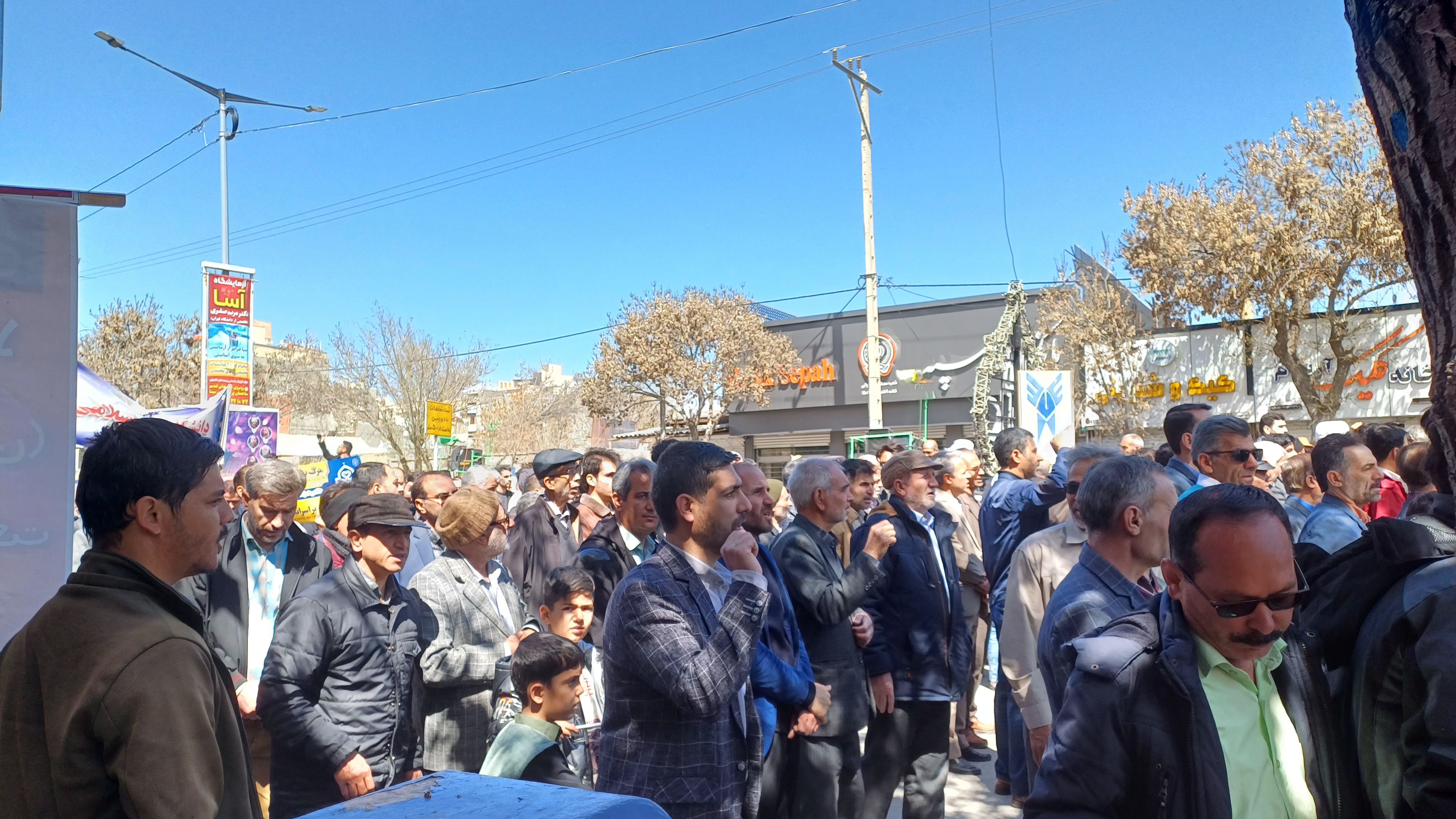 راهپیمایی روز جهانی قدس در شیروان