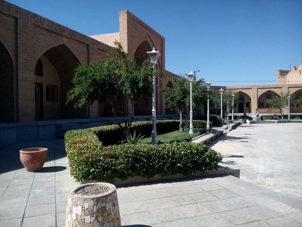 کاروانسرای شاه عباسی اصفهان در ایام نوروز 