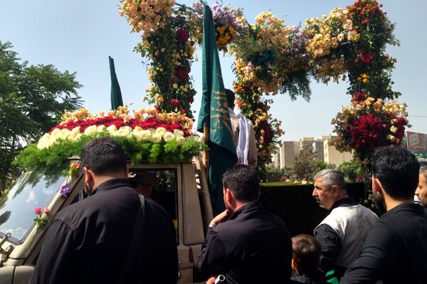 تشییع پیکر شهدای مدافع وطن در شهرک وحدت شهرستان فردیس