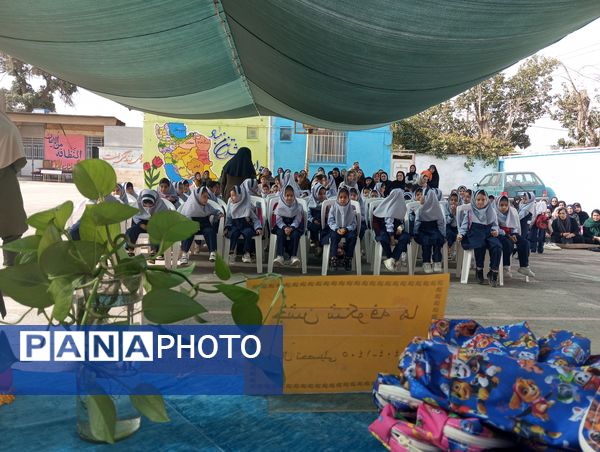 جشن شکوفه‌های دبستان ناهیدنخودی نیشابور