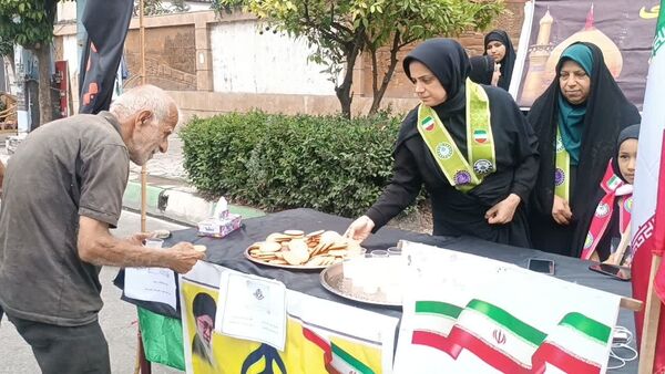 پیاده‌روی اربعین حسینی در محمودآباد
