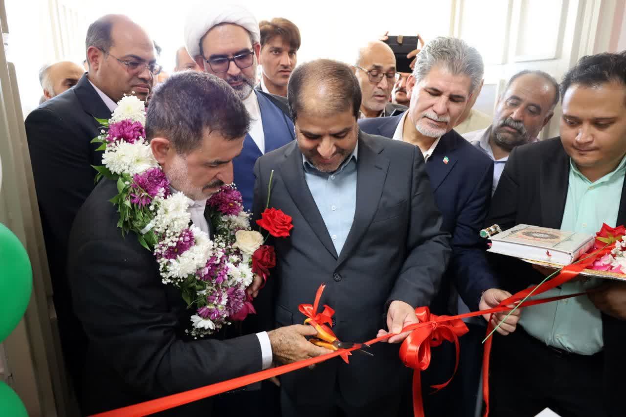 آیین افتتاح مدرسه شش‌کلاسه حضرت زینب(س) در شهرستان مهریز