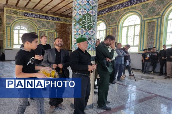 مراسم روز اربعین حسینی و تعزیه‌خوانی در شهر بار 