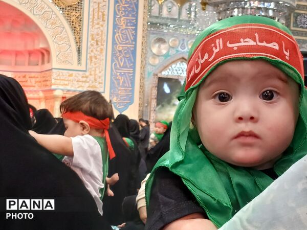 در حریم کوچکترین سرباز کربلا