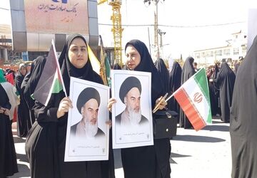حضور پرشور دهه هشتادی‌ها در راهپیمایی روز قدس  یاسوج