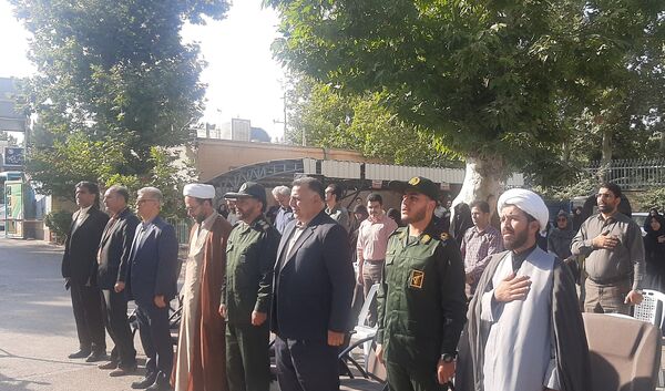 اعزام دانش‌آموزان گروه سرود سفینة النجاة نیشابور به پیاده‌روی اربعین حسینی 