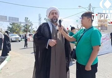 روایت خبرنگار پانا از راهپیمایی روز قدس در کهک 
