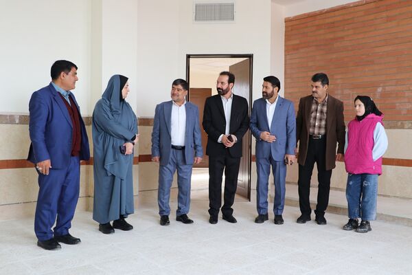آیین افتتاح مدرسه ۱۴ کلاسه روستای خیرآباد