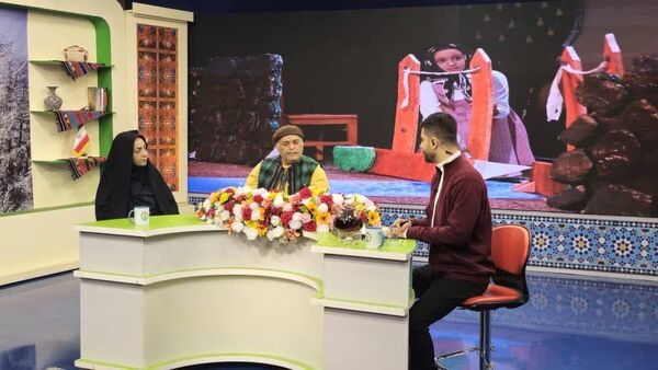 حضور مدیرکل بهزیستی گلستان به همراه داور جشنواره کاسپین در صدا و سیما گلستان
