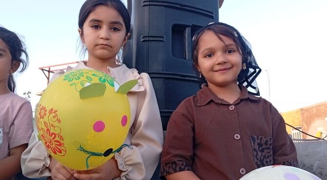شاهنجرین‌ و رویای رنگی کودکان