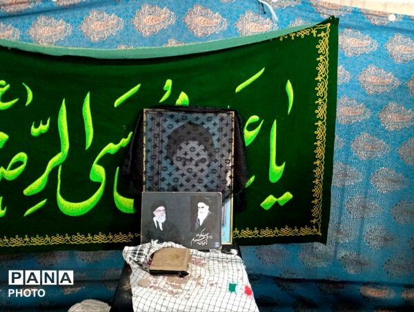 اجتماع مردم شهر علی آباد در جنگ رمضان