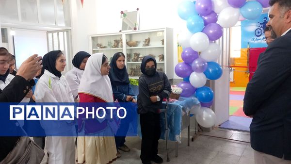 افتتاحیه سالن ورزشی مدرسه استثنایی در شیراز