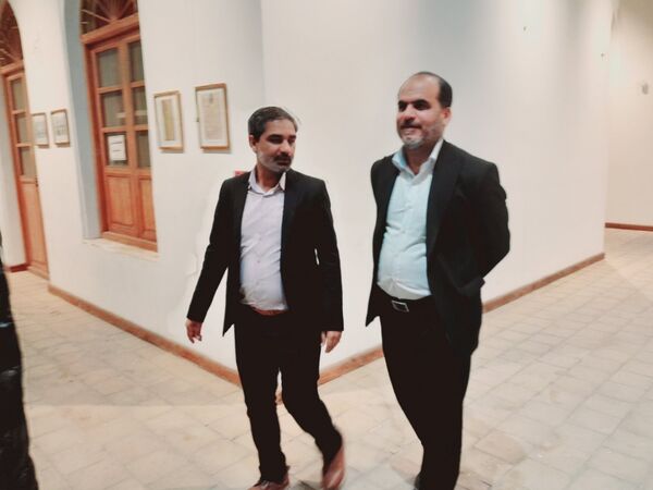 بازدید معاون وزیر و رئیس مرکز اطلاع رسانی و روابط عمومی وزارت آموزش و پرورش از مدرسه ماندگار سعادت بوشهر