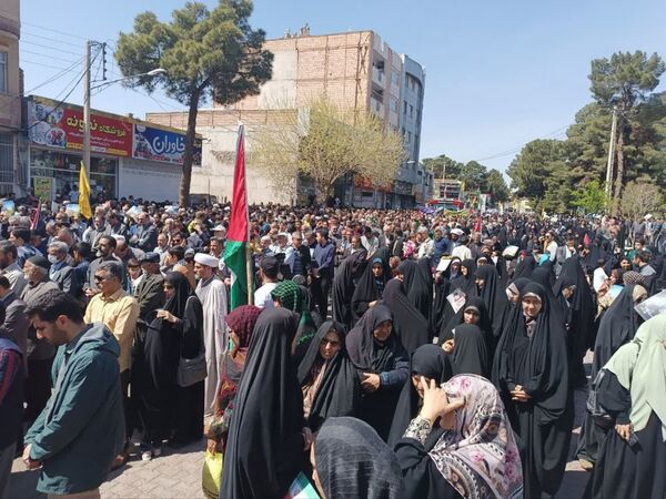 راهپیمایی یوم الله روز قدس در سبزوار