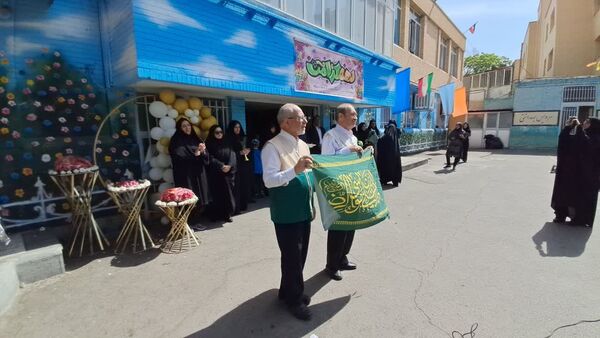 حضورخادمیاران امام رضا (ع) در آموزشگاه شهید رسول نم‌نبات ناحیه۴ اصفهان 