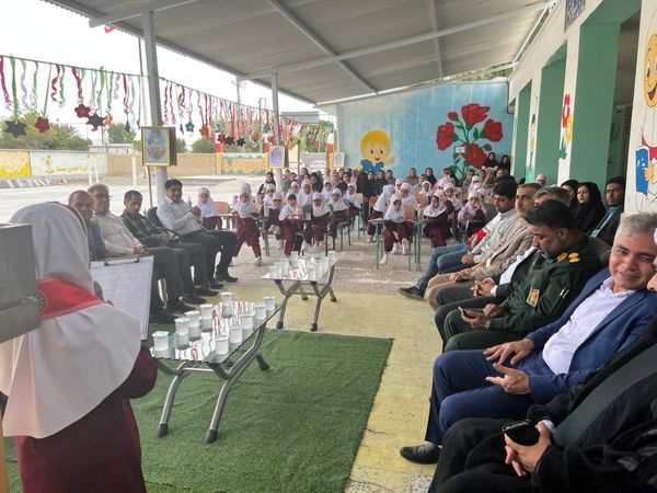 جشن شکوفه‌ها در سیریک؛ آغاز مسیر یادگیری نوآموزان