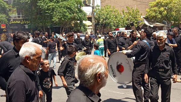 مهدیه کاشمر؛ میزبان عزاداری روز هشتم محرم 