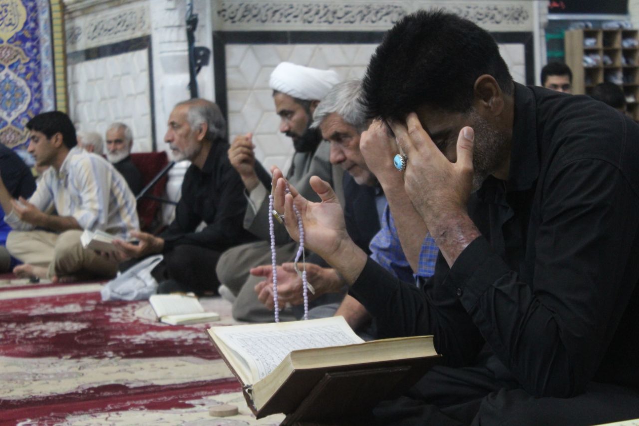 سومین شب قدر شهرستان دارالصابرین بم
